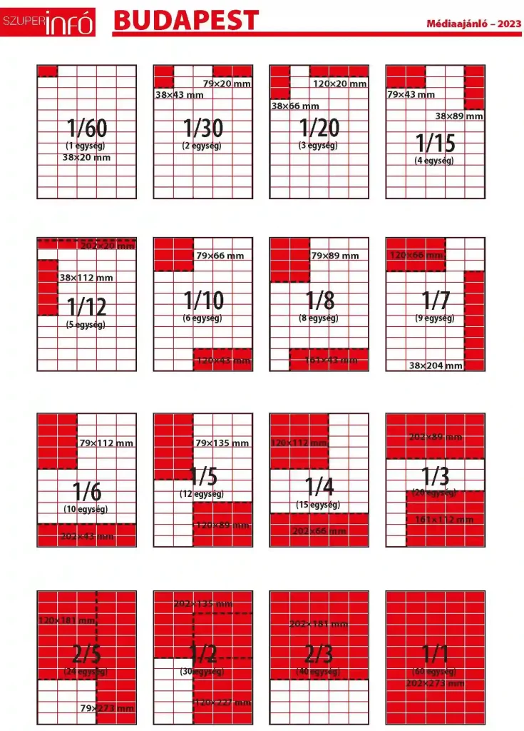Szuperinfó Budapest médiaajánló 2