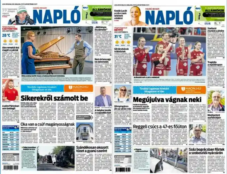 Hajdú-Bihari Napló hirdetés4