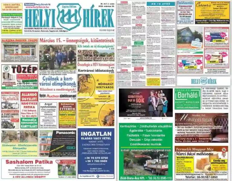 Helyi Hírek hirdetés 2 Helyi Hírek hirdetés4