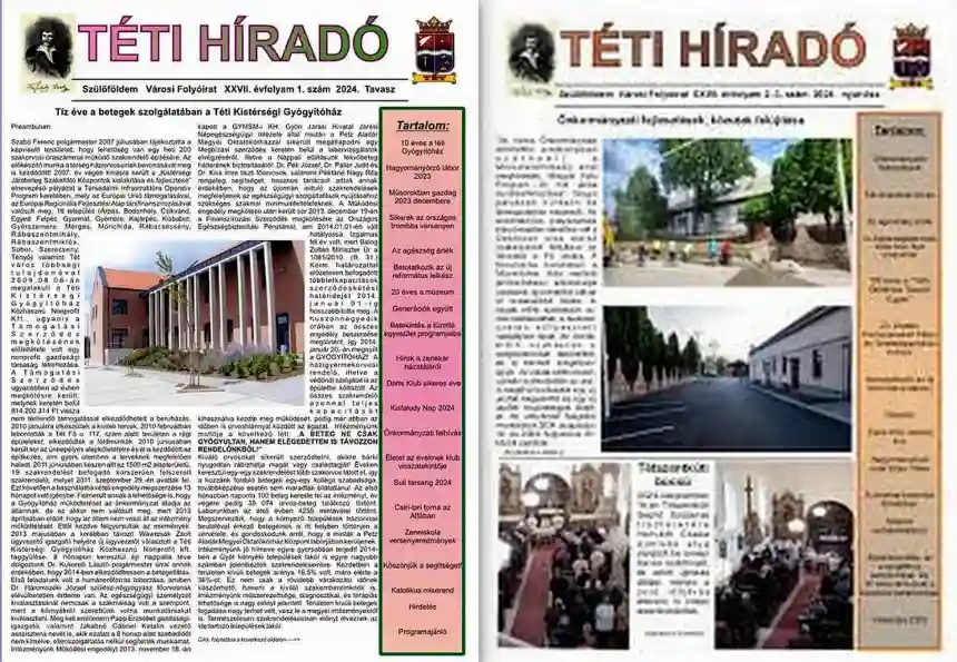 Téti Híradó hirdetés 17 Téti Híradó hirdetés2