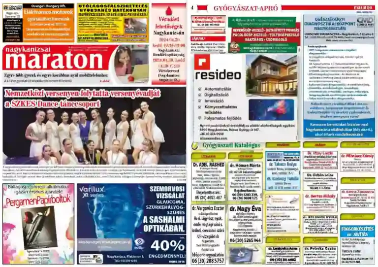 Nagykanizsai Maraton hirdetés2