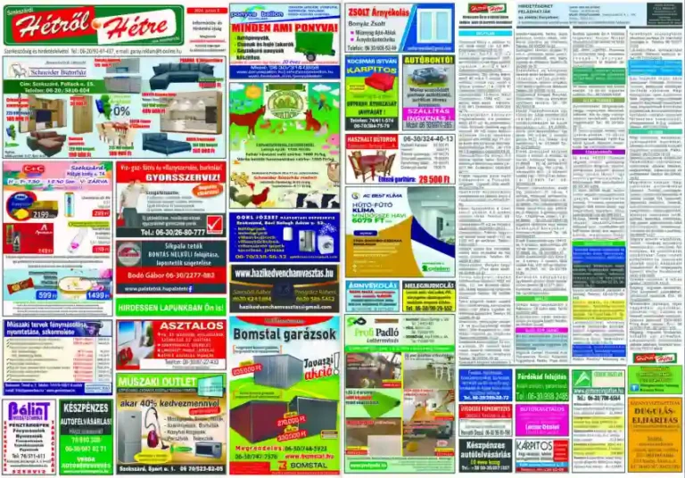 Hétről-Hétre Szekszárd hirdetés1