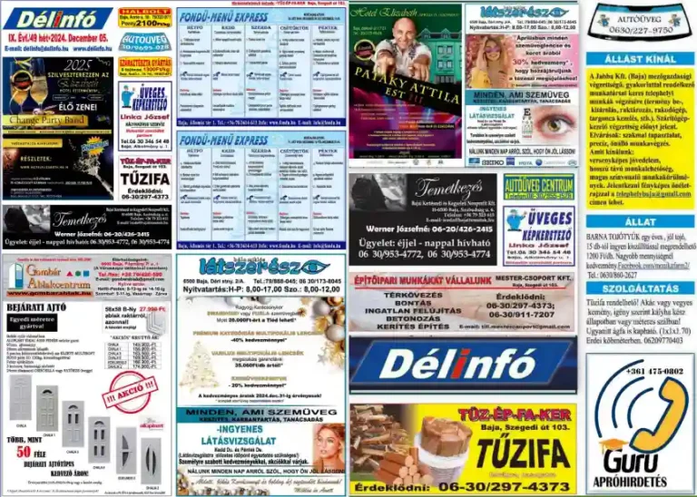 Délinfó hirdetés 2 Délinfó hirdetés1