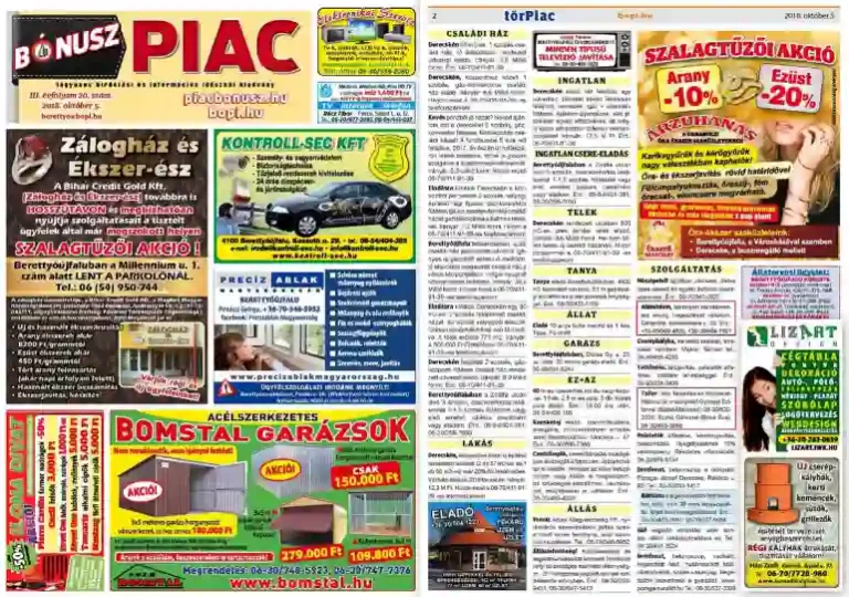 Bónusz Piac hirdetés2