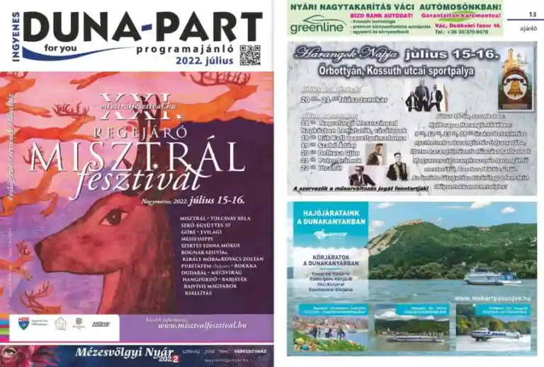 Duna Part Programajánló hirdetés 1 Duna Part Programajánló hirdetés2