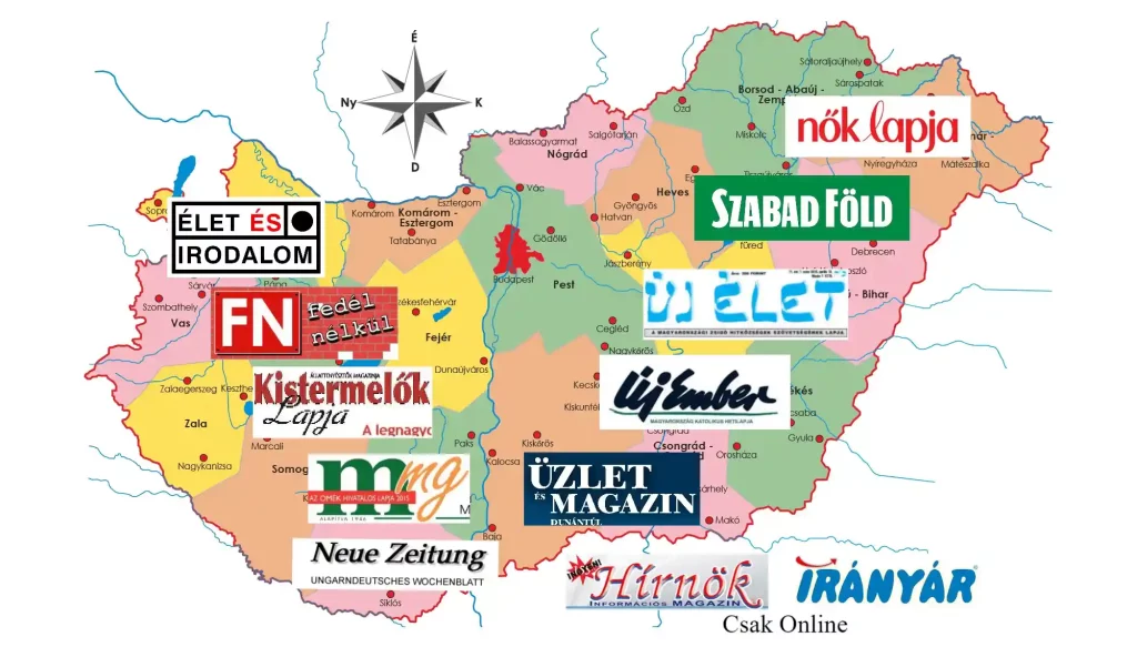 Országos heti és havilapok hirdetés