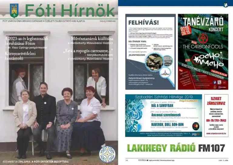Fóti Hírnök hirdetés3