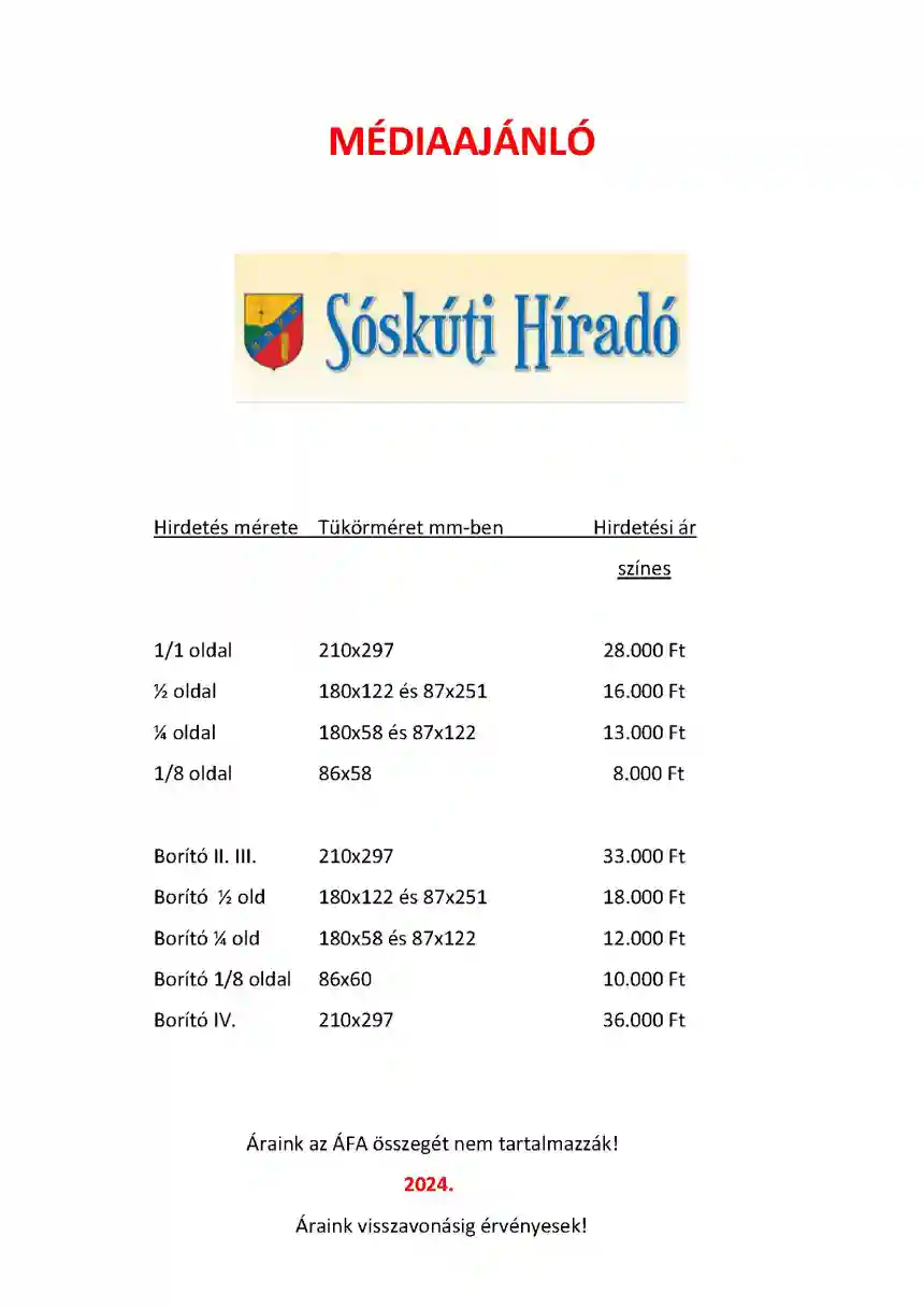 Sóskúti Híradó médiaajánló 5