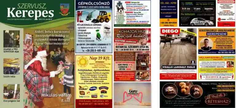 Szervusz Kerepes hirdetés 6 Szervusz Kerepes hirdetés3