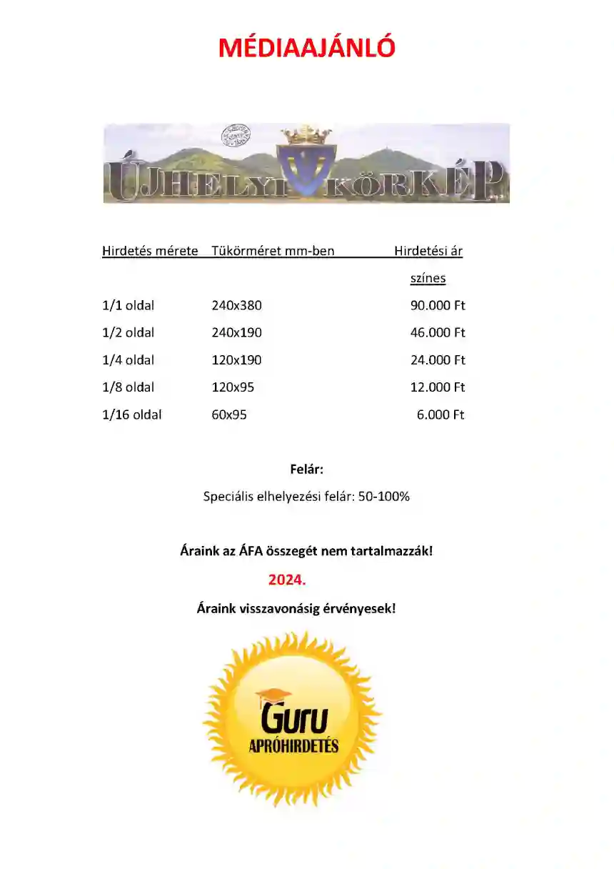 Újhelyi Körkép médiaajánló 1