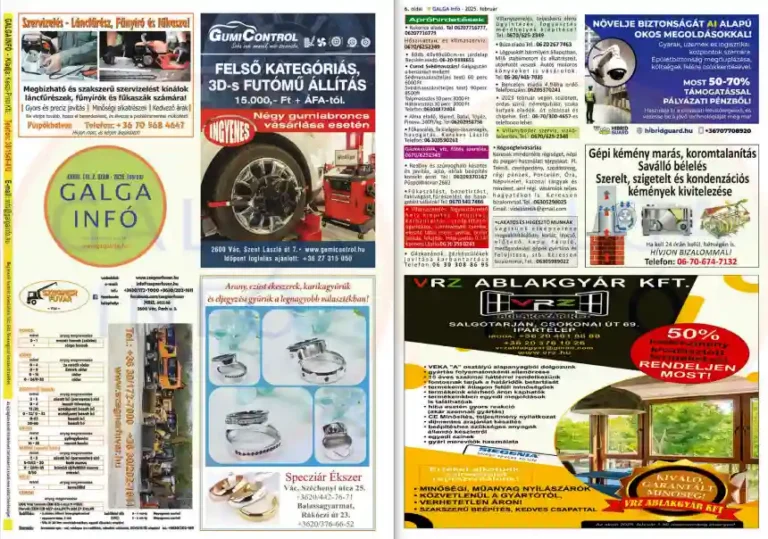 Galga Infó hirdetés 28 Galga Infó hirdetés2