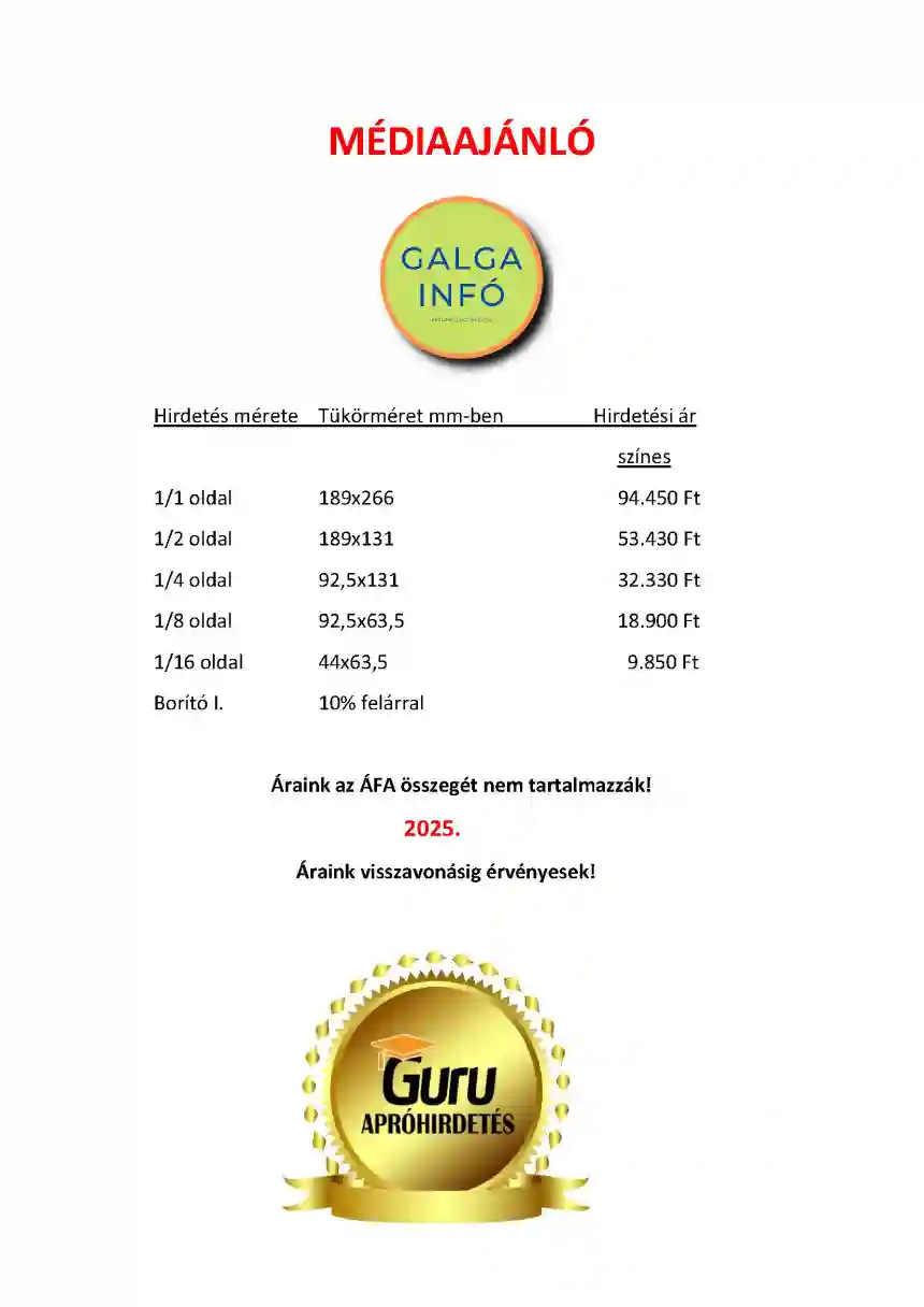 Galga Infó médiaajánló 6